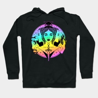 Hecate triple goddess Hoodie